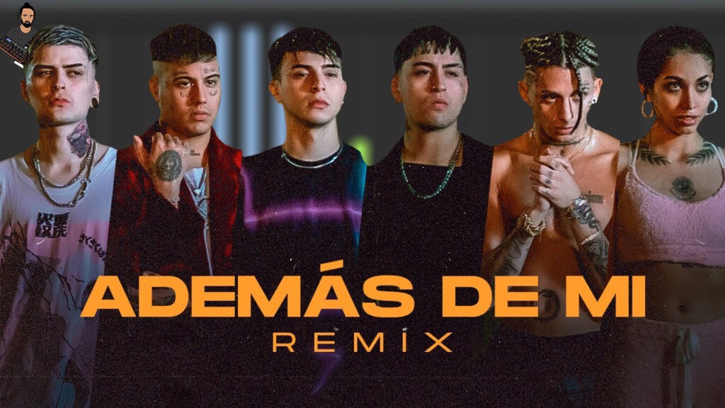 Rusherking, Tiago PZK, KHEA, LIT Killah, Duki, Maria Becerra - ADEMAS DE MI REMIX