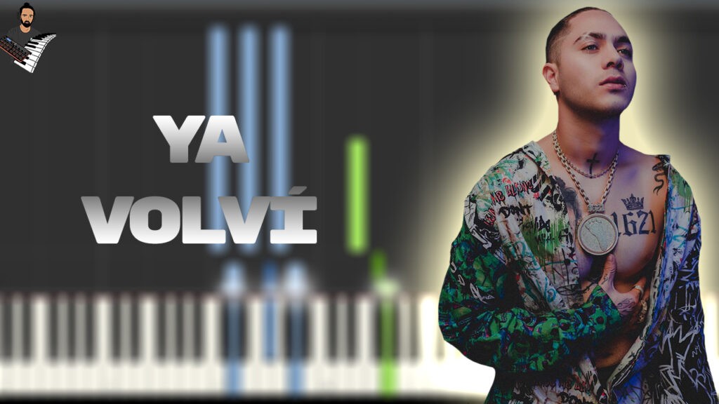 YA VOLVÍ - JD Pantoja 🔥 | Instrumental Piano Tutorial / Partitura