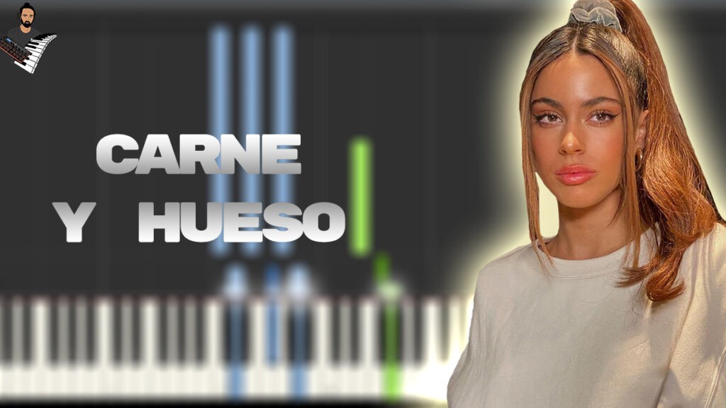 TINI - Carne y Hueso | Instrumental Piano Tutorial / Partitura