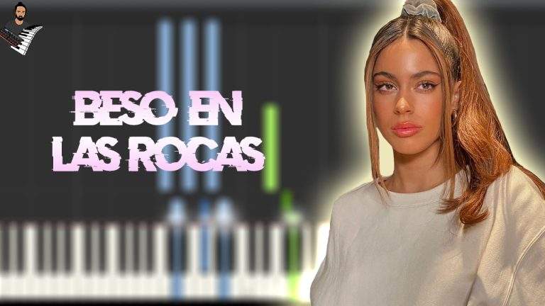 Tini - Beso en las Rocas | Instrumental Piano Tutorial / Partitura