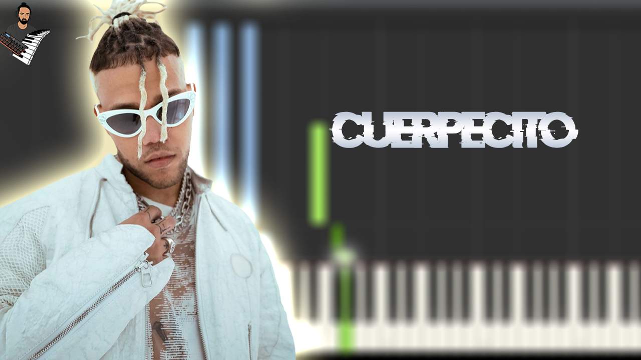 Jhayco - Cuerpecito | Instrumental Piano Tutorial / Partitura