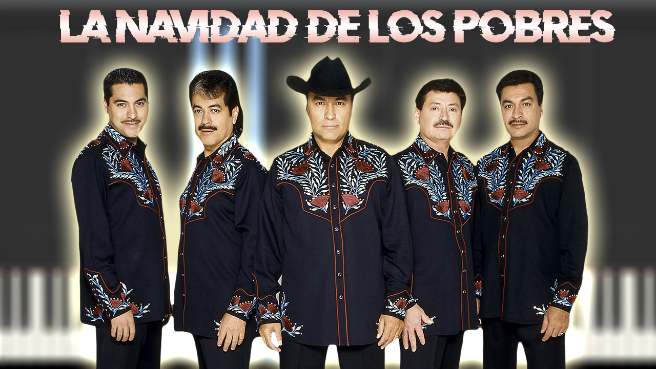 Los Tigres Del Norte - La Navidad De Los Pobres | Piano Tutorial