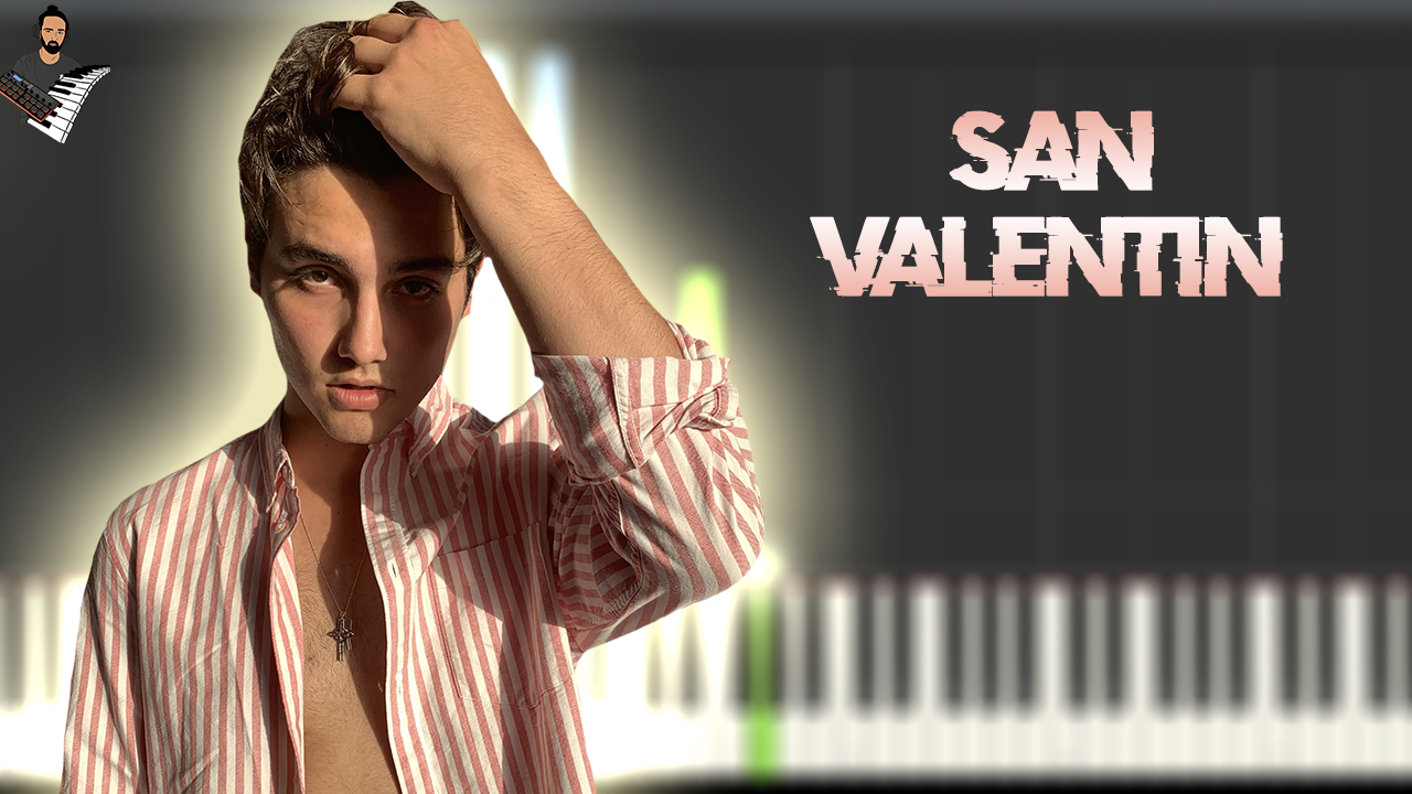 Humbe - sanvalentín | Instrumental Piano Tutorial / Partitura