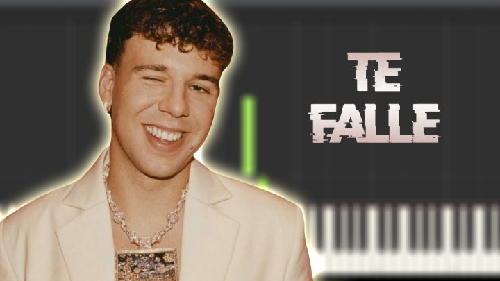 TE FALLÉ - Quevedo ft Sech