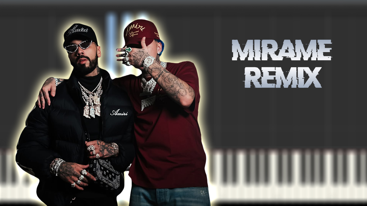 BLESSD ❌ ANUEL AA - MIRAME REMIX