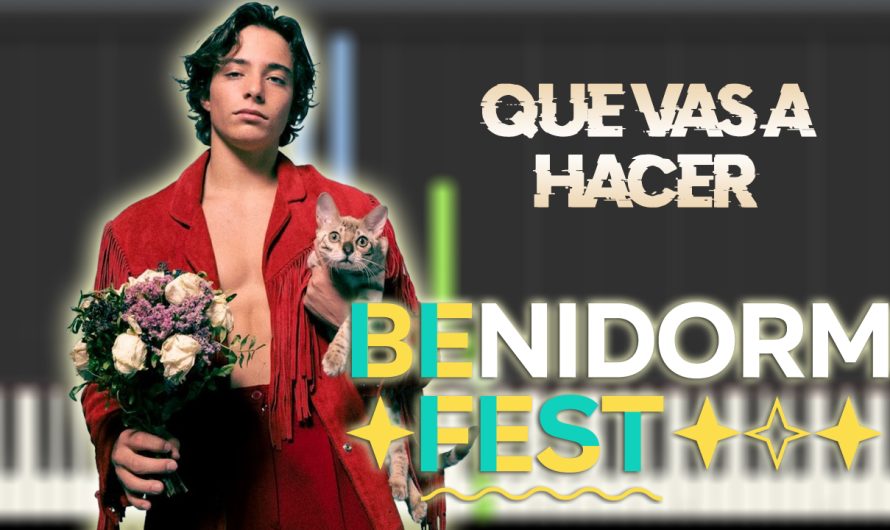 Izan Llunas – Qué vas a hacer – Benidorm Fest 2026
