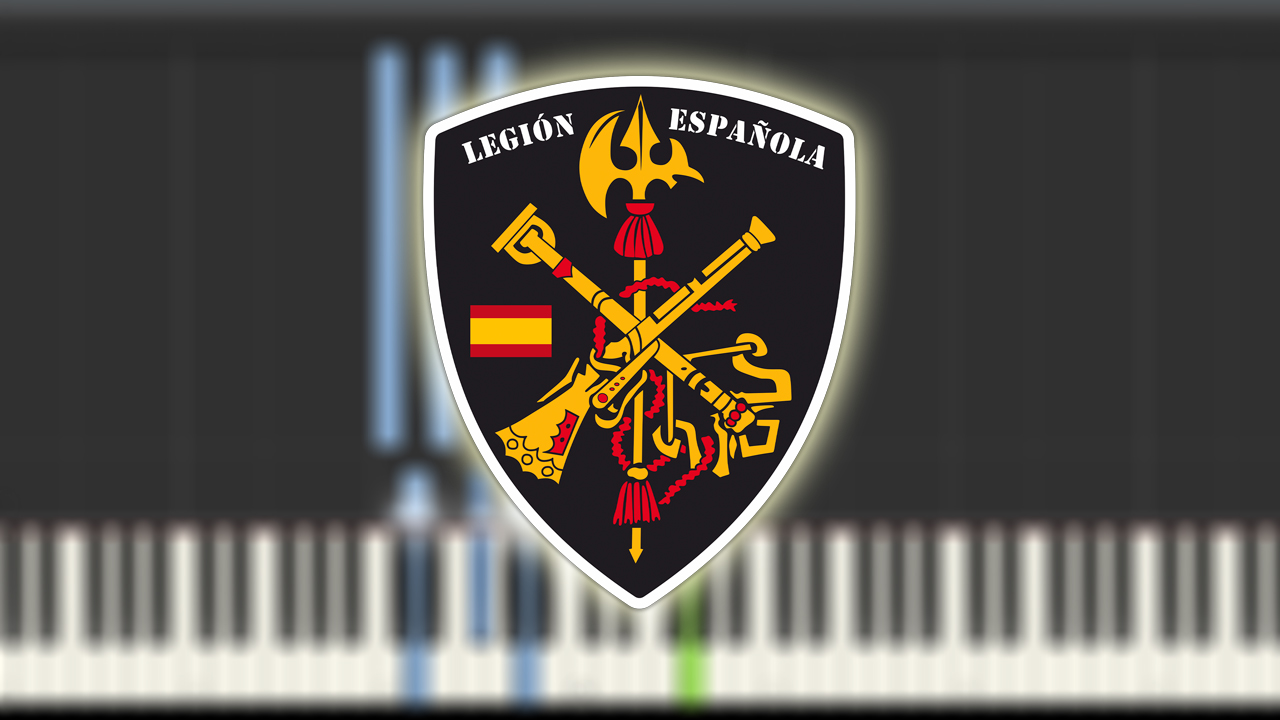 La Legión - Banderita española