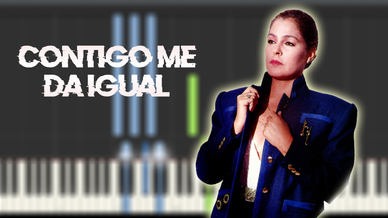 Lupita D'Alessio Amor - Contigo Me Da igual